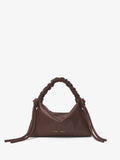 Front image of Mini Drawstring Bag - MOCHA 