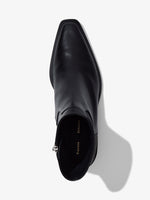 Proenza Schouler aerial image of Bronco Ankle Boots in black