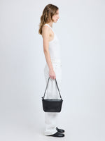 Proenza Schouler model wearing Bond Bag in black