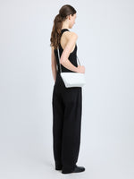 Proenza Schouler model wearing Bond Bag in white