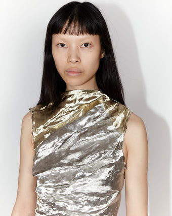 4x5 cropped image of Look 10 from Proenza Schouler Fall Winter 2023 Runway
