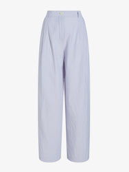 Proenza Schouler Still Life image of Eleanor Pant in Linen Shirting in Light Oxford Melange