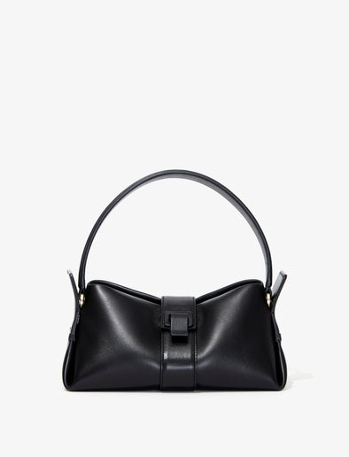 Front image of Park Shoulder Bag in Black