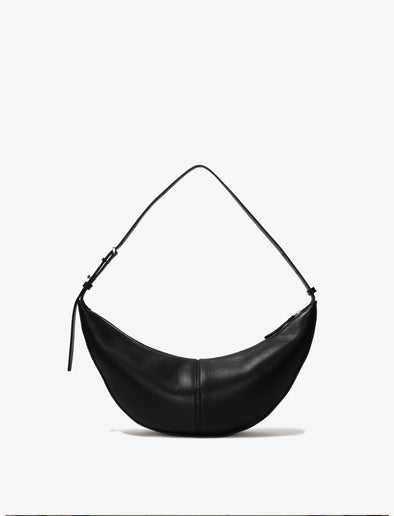 Back image of Slide Bag in Smooth Nappa in BLACK