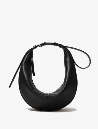 Back image of Slide Bag in Smooth Nappa in BLACK