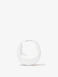 Front image of Mini Slide Bag in WHITE