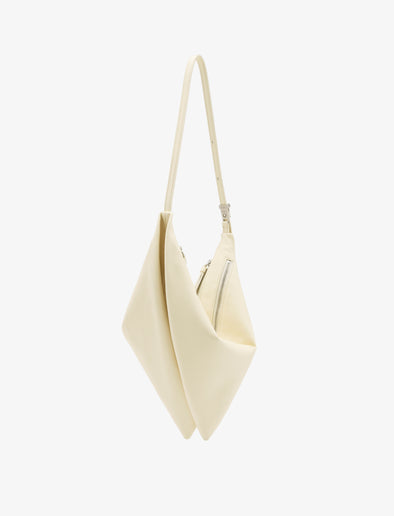 Side image of Tetra Shoulder Bag in Nappa in Resin