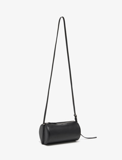 Proenza Schouler Side image of Crossbody Silo Bag in Black