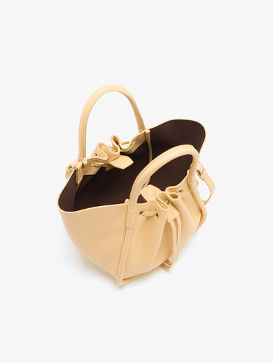 Proenza Schouler Aerial image of Small Ruched Tote in Birch