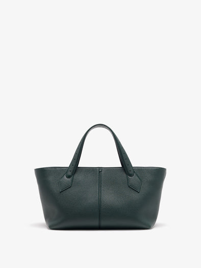 Proenza Schouler Back image of East West Chelsea Tote in Pebbled Calf in Bottle