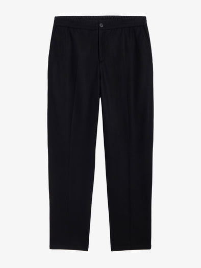 Proenza Schouler Still Life image of Willem Pant in Jersey Flannel in Black