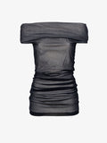 Still Life image of Allegra Top In Silk Nylon in BLACK