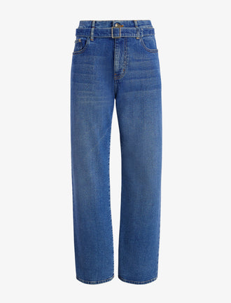 Flat image of Ellsworth Jean in medium blue