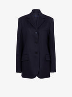 Still Life image of Archer Jacket In Wool Twill in Black