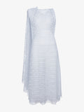 Still Life image of Maude Dress In Technical Lace in Cloud