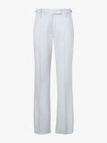 Flat image of Teddy Pant in Wool Twill Suiting in SMOKE