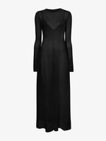 Still Life image of Anneliese Dress In Silk Knit in Black