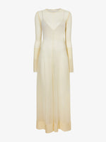Flat image of Anneliese Dress in Organza Knit in resin