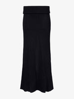 Still Life image of Avalon Skirt In Lacquered Knit in Black