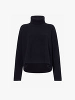 Still Life image of Yara Sweater In Double Face Cashmere in Black