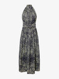 Proenza Schouler Still Life image of Lola Dress in Printed Viscose Crepe in BLACK MULTI