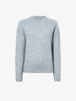 Proenza Schouler Still Life image of Bria Top in Cashmere Silk in GREY MELANGE