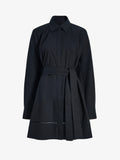 Proenza Schouler Still Life image of Sammy Dress in Eco Cotton Poplin in Black
