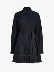 Proenza Schouler Still Life image of Sammy Dress in Eco Cotton Poplin in Black