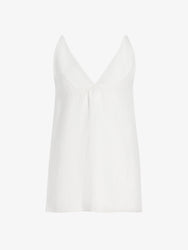 Proenza Schouler Still Life image of Mitchell Top in Cotton Viscose Linen in Ecru