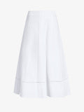Proenza Schouler Still Life image of Laci Skirt in Eco Cotton Poplin in White