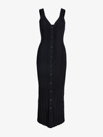 Proenza Schouler Still Life image of Ellis Dress in Column Rib in Black