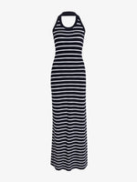 Proenza Schouler Still Life image of Meryl Dress in Matte Viscose Rib in Black Multi