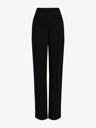 Proenza Schouler Still Life image of Zee Pant In Wool Scuba in Black