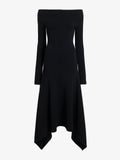 Proenza Schouler Still Life image of Romi Dress in Textured Sculpted Viscose in Black