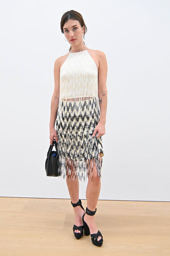 Rainey Qualley at the SS24 Proenza Schouler Runway Show