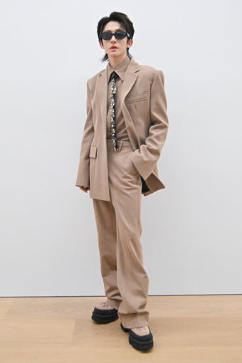 Liu Yu at the SS24 Proenza Schouler Runway Show