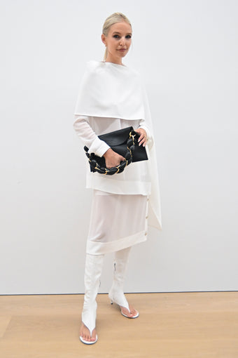 Leonie Hanne at the SS24 Proenza Schouler Runway Show