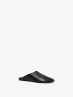 3/4 Front image of Glove Slippers in BLACK