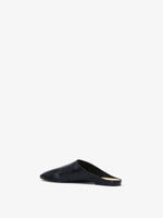3/4 Back image of Glove Slippers in BLACK