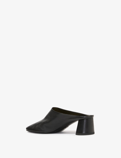 3/4 Back image of Glove Mules in BLACK