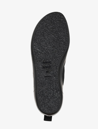 Proenza Schouler aerial image of Arcadia Sneakers sole in black