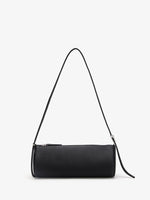 Proenza Schouler front image of Silo Bag in Satin in black