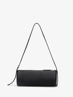 Proenza Schouler back image of Silo Bag in Satin in black