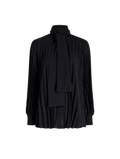 Proenza Schouler still life image of Soomin Top in Technical Crepe in black
