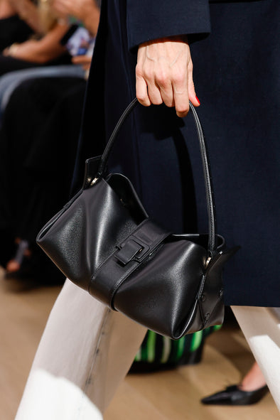 Runway image of Park Shoulder Bag in black