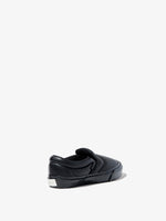Back 3/4 image of Vans x Proenza Schouler Puffy Slip-On Shoes in black