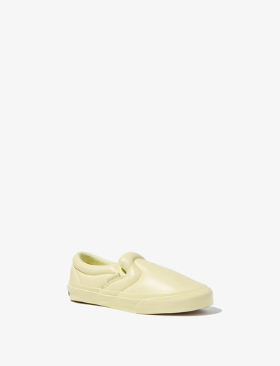Front 3/4 image of Vans x Proenza Schouler Puffy Slip-On Shoes in resin
