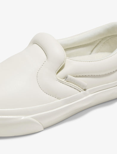 Detail image of Vans x Proenza Schouler Puffy Slip-On Shoes in ecru