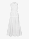 Still Life image of Libby Dress In Poplin in OFF WHITE