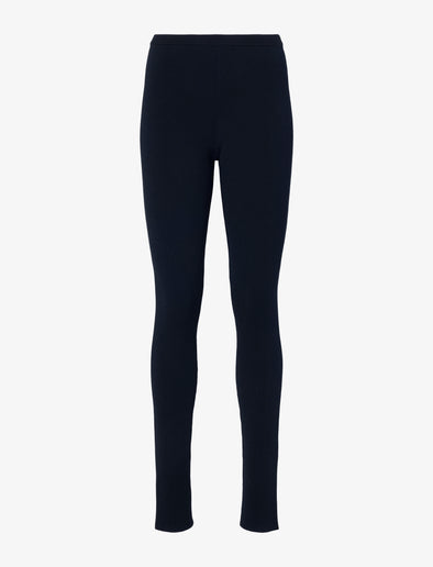Proenza Schouler Still Life image of Marisol Pants in Ribbed Knit in BLACK